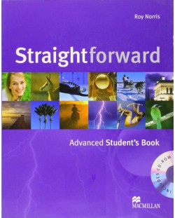 Straightforward Advanced: Student's Book with CD-ROM / Английски език (Учебник + CD-ROM)