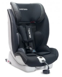 Столче за кола Caretero - Volante Fix, IsoFix, 9-36 kg, Black