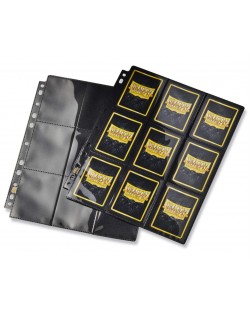 Страница за съхранение на карти Dragon Shield - 18 Pocket Small Card Size Page
