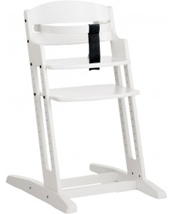 Столче за хранене BabyDan - DanChair, бяло