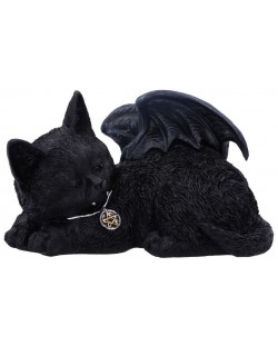 Статуетка Nemesis Now Adult: Gothic - Cat Nap, 18 cm