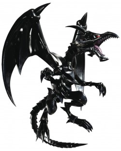 Статуетка Banpresto Animation: Yu-Gi-Oh - Red Eyes Black Dragon, 11 cm