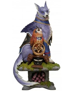 Статуетка Capcom Games: Monster Hunter Rise - Palamute, 27 cm