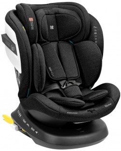 Стол за кола KikkaBoo - i-Cruise, IsoFix, i-Size, 40-150 cm, Black