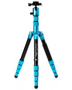 Статив meFoto - RoadTrip Pro 6 в 1, 40-153cm, син