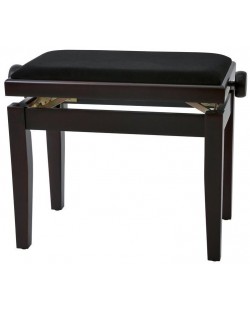 Столче за пиано Gewa - Deluxe, Rosewood