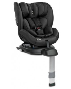 Столче за кола Caretero - Rio, IsoFix, i-Size, 40-105 cm, Black