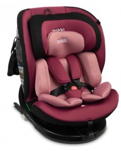 Столче за кола Caretero - Mokki, i-Size, IsoFix, 40-150 cm, Pink