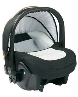 Детско столче за кола Baby Merc - Leo, до 9 kg, Бяло и черно