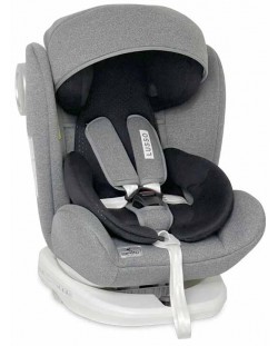 Столче за кола Lorelli - Lusso SPS Isofix, 0-36 kg., сиво