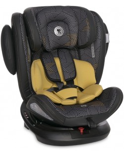 Столче за кола Lorelli - Aviator SPS IsoFix, 0-36 kg, Lemon Curry