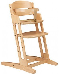 Столче за хранене BabyDan - DanChair, Natural