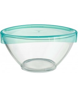 Стъклена купа с капак Luminarc - Keep'n Box, 4 L, 28 cm