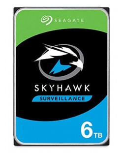 Твърд диск Seagate - SkyHawk Surveillance, 6TB, 5900 rpm, 3.5''