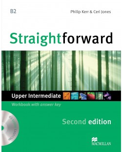 Straightforward 2nd Edition Upper Intermediate Level: Workbook with Key / Английски език: Работна тетрадка с отговори