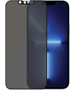 Стъклен протектор PanzerGlass - Privacy AntiBact, iPhone 13 Pro Max