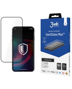 Стъклен протектор 3mk - HardGlass Max, iPhone 14 Pro
