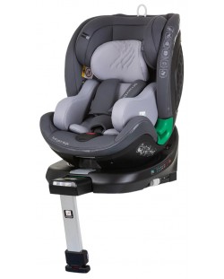 Столче за кола Chipolino - Максимус, 360°, I-Size, IsoFix, 40-150 cm, гранит