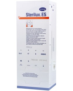 Sterilux Марлени компреси, стерилни, 5 x 5 cm, 40 х 5 броя, Hartmann
