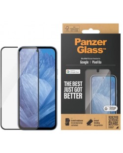 Стъклен протектор PanzerGlass - Google Pixel 8a, UWF, AB, черен