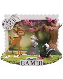 Статуетка Beast Kingdom Disney: Bambi - Diorama (100th Anniversary), 12 cm