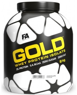 Gold Whey Isolate, ягода, 2 kg, FA Nutrition
