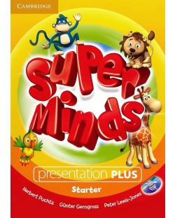 Super Minds Starter Presentation Plus DVD-ROM/ Английски език - ниво Starter: Интерактивен DVD-ROM