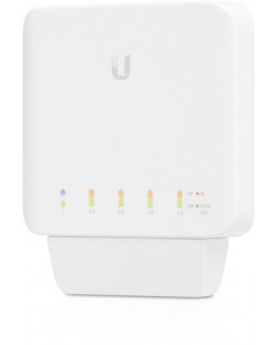 Суич Ubiquiti - UniFi Switch Flex, 5 порта, бял