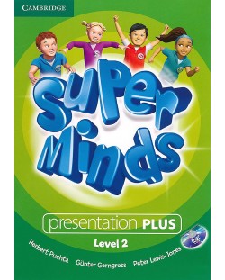 Super Minds Level 2 Presentation Plus DVD-ROM / Английски език - ниво 2: Интерактивен DVD-ROM