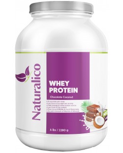 Whey Protein, шоколад с кокос, 2280 g, Naturalico