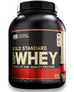 Gold Standard 100% Whey, неовкусен, 2.27 kg, Optimum Nutrition