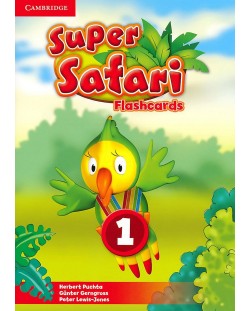 Super Safari Level 1 Flashcards (Pack of 40) / Английски език - ниво 1: Флашкарти