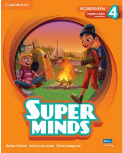 Super Minds 2nd Еdition Level 4 Student's Book with eBook British English / Английски език - ниво 4: Учебник