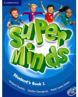 Super Minds 1: Английски език - ниво Pre-A1 + DVD-ROM