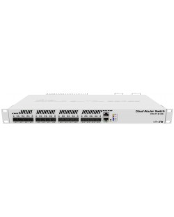 Суич Mikrotik - CRS317-1G-16S+RM, 16 порта, бял