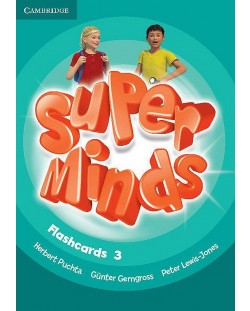Super Minds Level 3 Flashcards / Английски език - ниво 3: Флашкарти