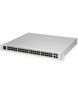 Суич Ubiquiti - USW-Pro-48-POE, 48 порта, сребрист