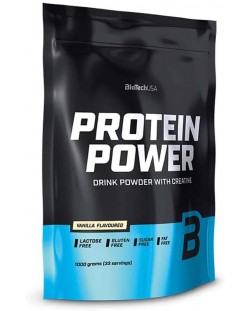 Protein Power, ягода и банан, 1000 g, BioTech USA