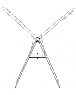 Сушилник за дрехи Brabantia - Hangon, 25 m, сив металик