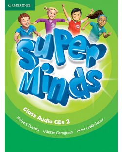Super Minds Level 2 Class Audio CDs / Английски език - ниво 2: 3 аудиодиска