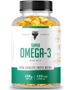 Super Omega-3, 120 капсули, Trec Nutrition