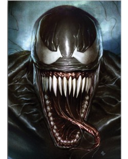 Метален постер Displate - Venom: Superhero