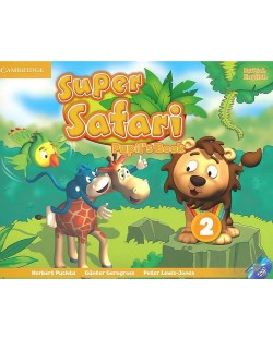 Super Safari 2 Pupil's Book / Английски език - ниво 2: Учебник + DVD-ROM