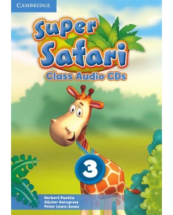 Super Safari Level 3 Class Audio CDs (2) / Английски език - ниво 3: 3 аудиодиска