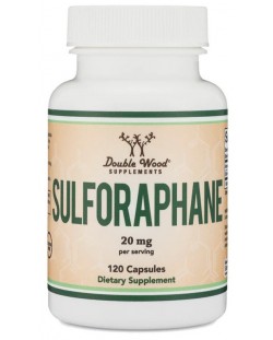 Sulforaphane, 120 капсули, Double Wood