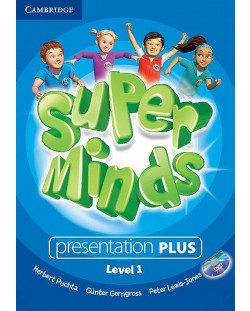 Super Minds Level 1 Presentation Plus DVD-ROM/ Английски език - ниво 1: Интерактивен DVD-ROM