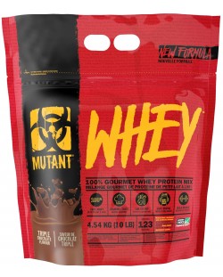 Whey, triple chocolate, 4.54 kg, Mutant