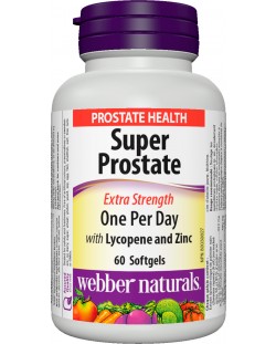Super Prostate, 60 капсули, Webber Naturals