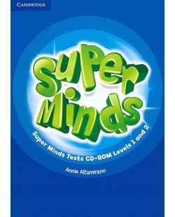 Super Minds Levels 1-2 Tests CD-ROM / Английски език - нива 1-2: CD с тестове