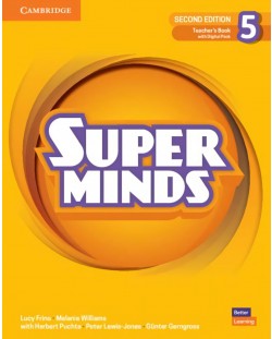 Super Minds 2nd Еdition Level 5 Teacher's Book with Digital Pack British English / Английски език - ниво 5: Книга за учителя